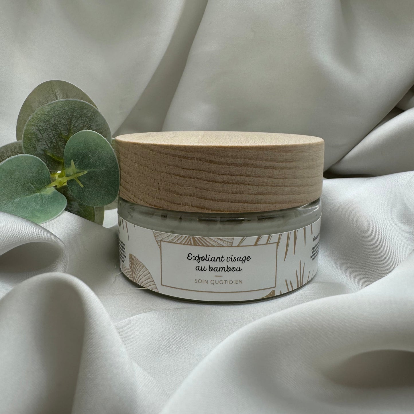 Exfoliant visage au bambou